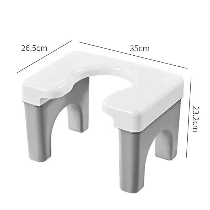 Terbaru Toilet duduk Kursi Toilet Jongkok Bahan Plastik Tebal Anti Slip Toilet kursi wc jongkok Portable 5