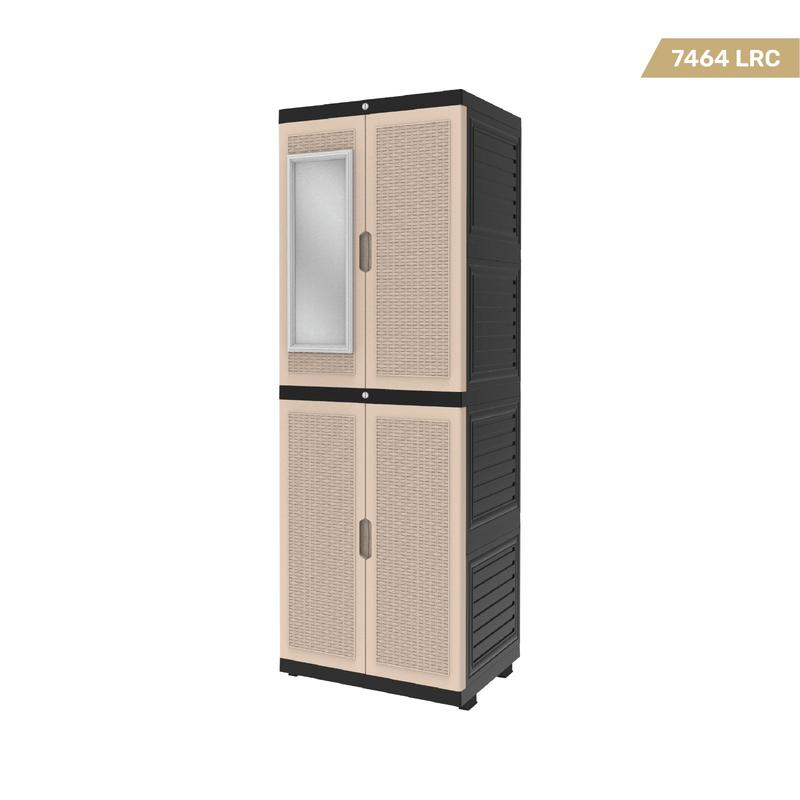 NAIBA - LEMARI NANDOS FIT LEMARI SUSUN LONG DOOR CABINET [NAIBOX] 6