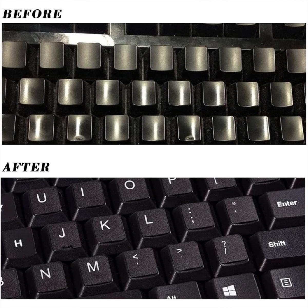 Keyboard Protector Pelindung Keyboard Laptop Stiker Keyboard Universal 18×6.5cm Warna Menarik & Tidak Luntur Pink Coklat Biru Anti Aus & Tahan Lama