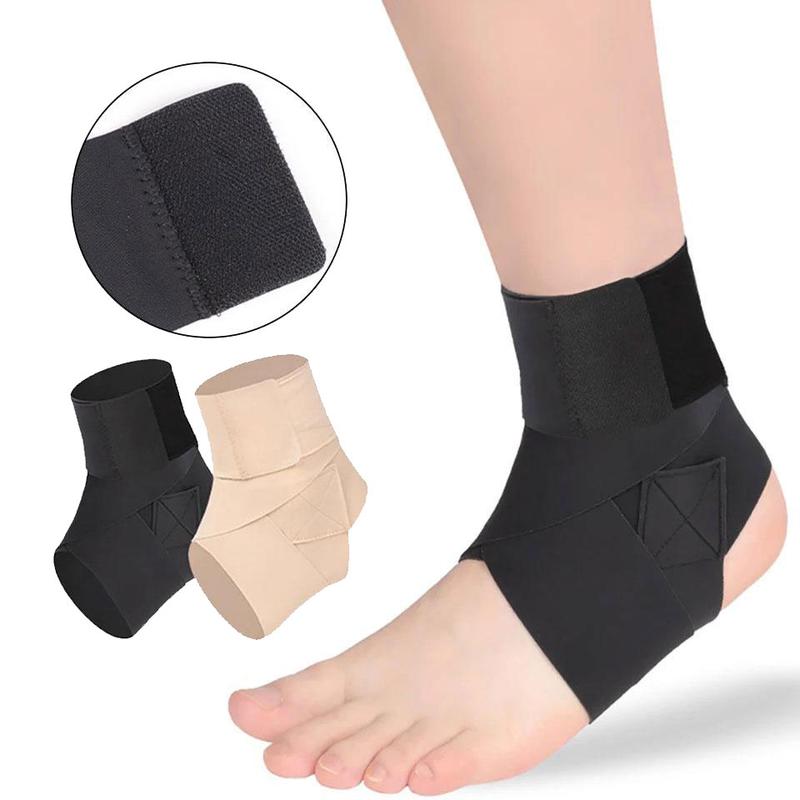 GOBYGO-Băng Quấn Mắt Cá Chân Nén Có Thể Điều Chỉnh Cho Nam Và Nữ, 1 Miếng, Siêu Mỏng, Đàn Hồi Cao, Hỗ Trợ Mắt Cá Chân Để Chạy Bộ, Bóng Rổ 0