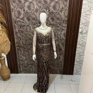 Slim pengantin jupiter Dress Gaun