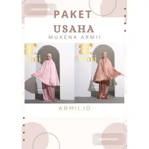 PAKET USAHA MUKENA ARMANY PREMIUM ISI 20PCS / PILIH WARNA TULIS DI OPSIONAL Mukenah Dewasa
