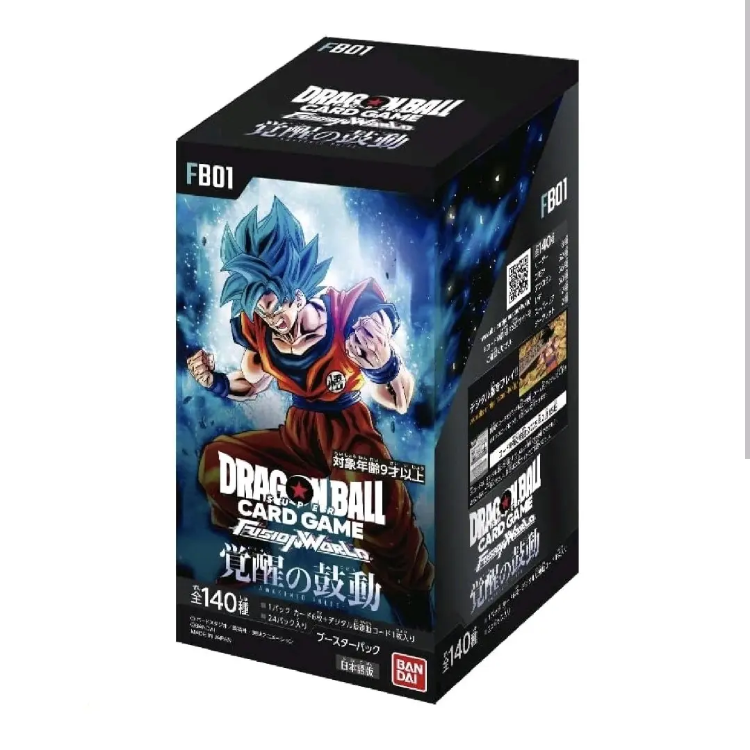 [FB01 SEALED CASE] Bandai Dragon Ball Fusion World (Mail Sealed ONLY)
