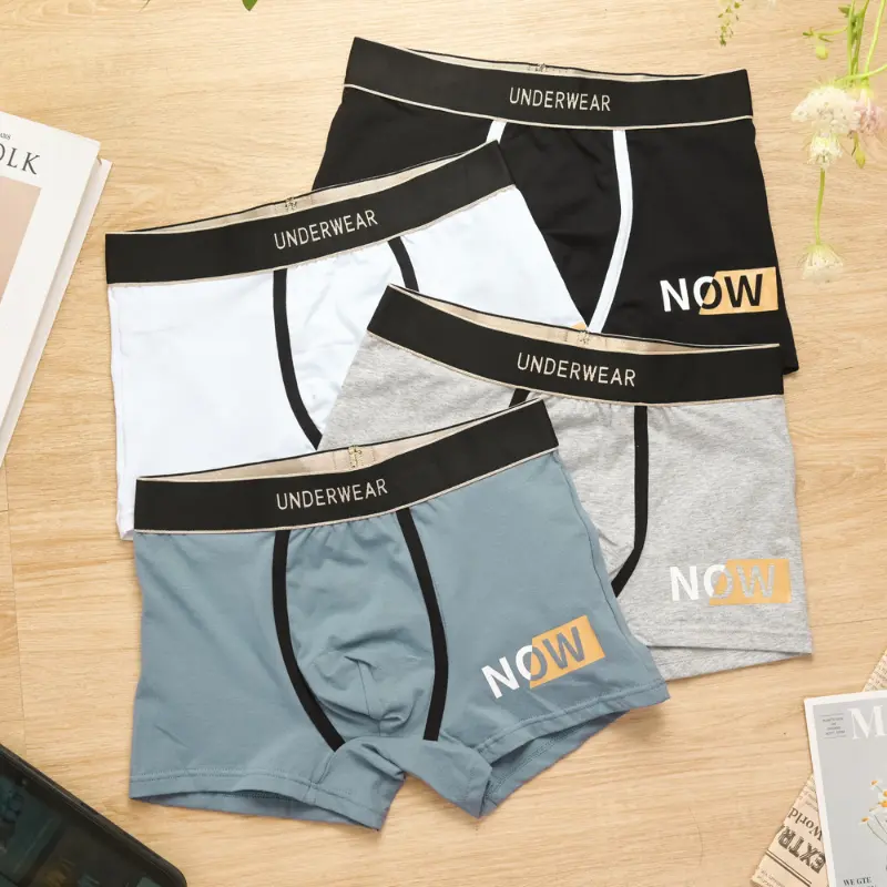 Quần lót nam cao cấp Underwer Now cotton nguyên chất mềm mịn thoáng khí - kháng khuẩn