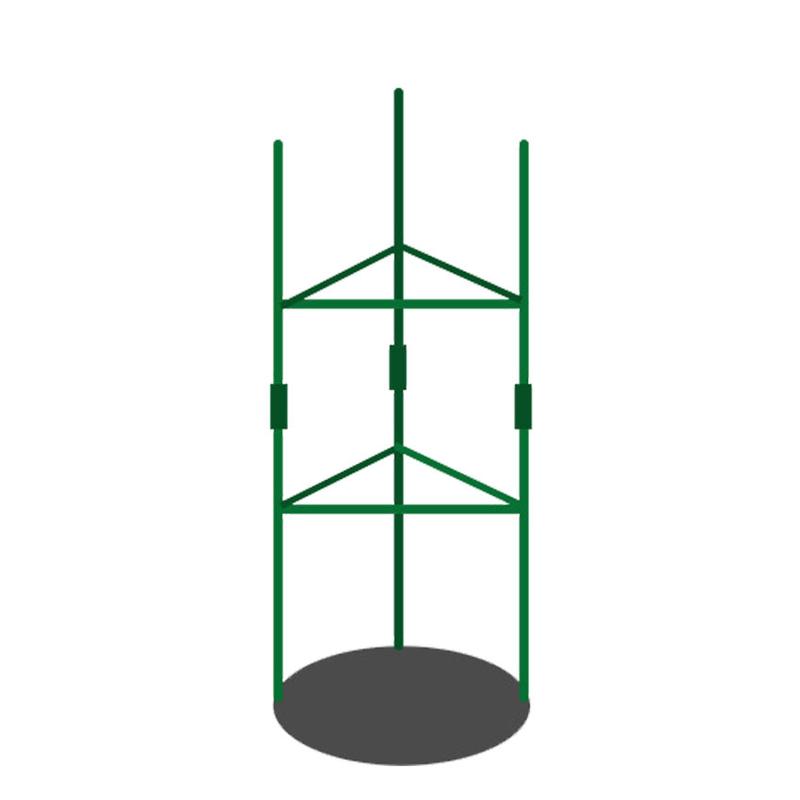80cm Plastic Column Vine Plant Bracket Potted Plant Flower Tomato Support Pile Vine Climbing Frame Plant 0