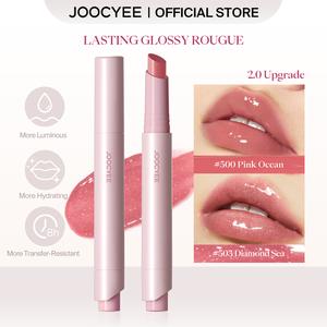 [New Upgrade Launch] (Local Delivery) JOOCYEE Lasting Glossy Rouge Upgraded Version - High Transparency Mirror Shine Solid Lip Glaze