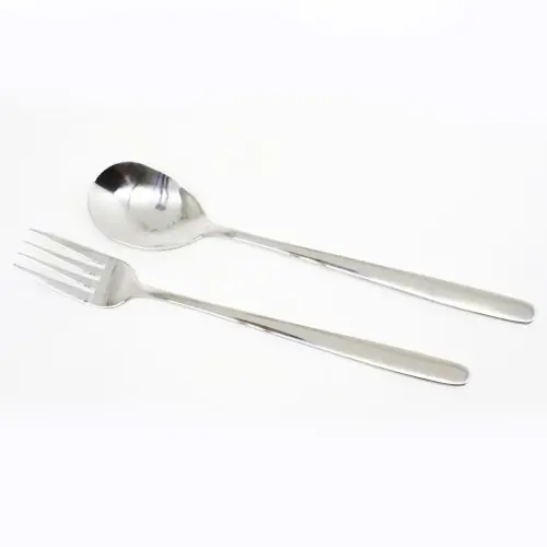 Sendok Garpu Korea / Alat Makan Sujeo Korean Spoon Fork Set Stainless - SENDOK STAINLES Kitchenware 3