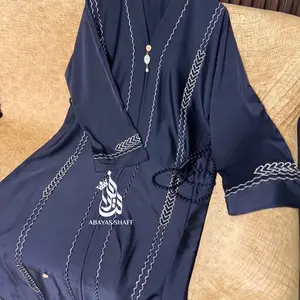 Abaya Alsa Original Saudi dengan Desain Elegan dan Warna yang Menarik untuk Tampilan Mewah