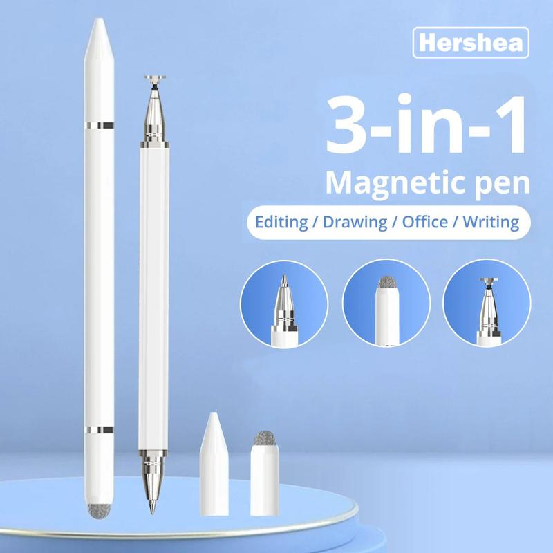 Bút Cảm Ứng 3 IN 1, Thông Dụng, Thích Hợp Cho iPad XPad, Huawei, Xiaomi, Redmi, Samsung, Bút Chì Điện Dung, Phụ Kiện Điện Thoại Thông Minh Máy Tính Bảng Và Điện Thoại Di Động Tương Thích Với iPad Và XPad, Thích Hợp Cho Các Dòng Máy Xiaomi Redmi Samsung