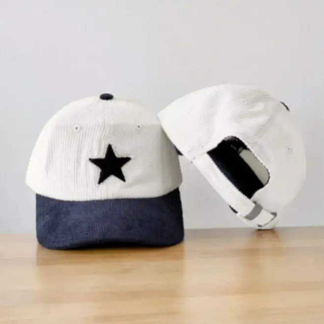 Topi distro pria wanita corduroy