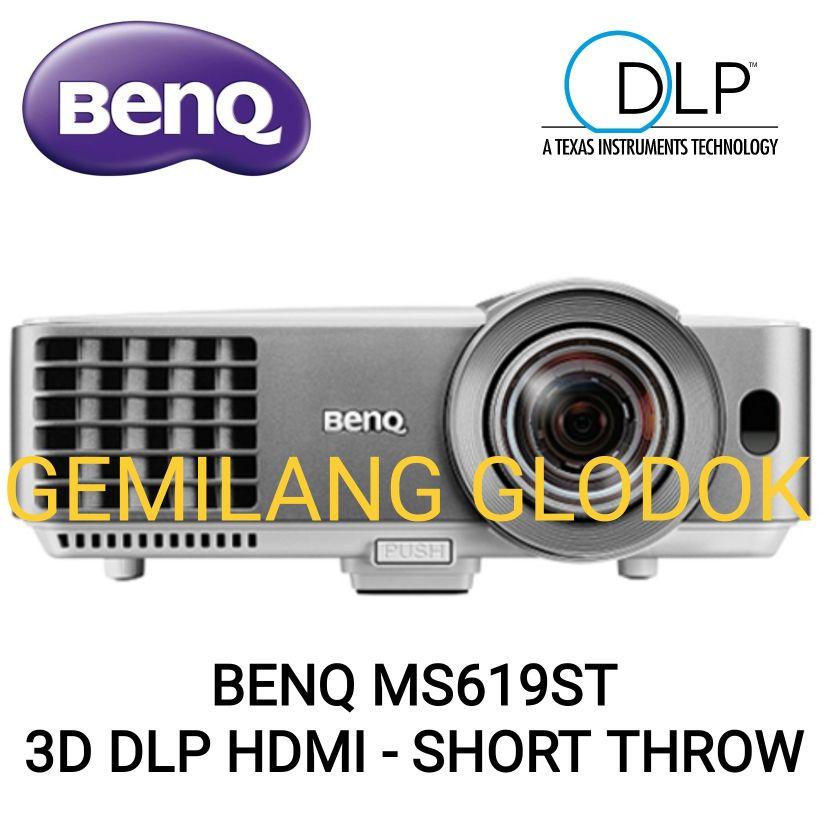 Jual Projector BENQ MS 619 ST / BENQ MS-619ST | / 3D DLP Proyektor