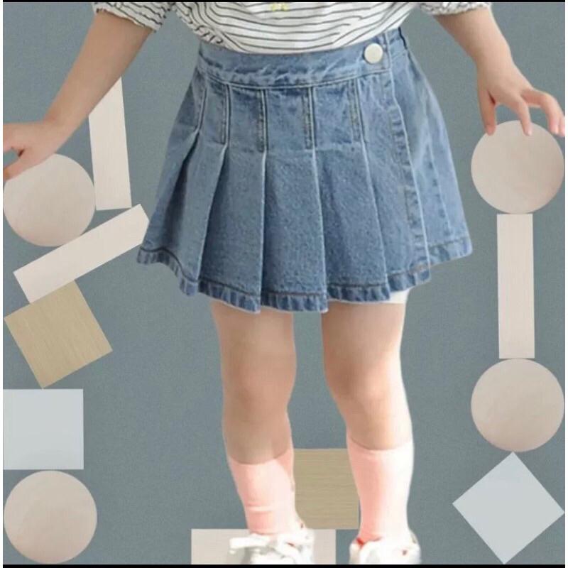 ROKCELANA ARRABELLA UNTUK ANAK PEREMPUAN Jeans Mini Santai 1