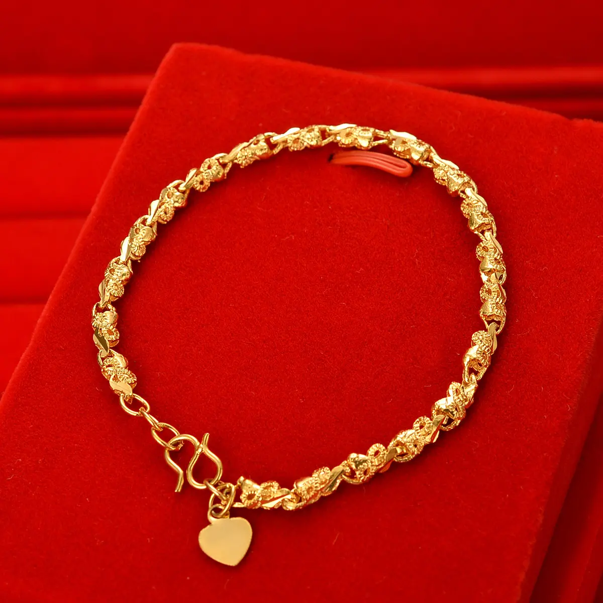 Geometry Pattern Bracelet, Lucky Bracelet, Non Fading, Non peeling,  Alscharm Jewelry -24 H Shipping, Free Jewelry Box