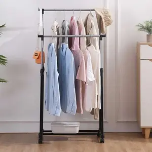 Rak Gantungan Baju Pakaian Pengering Stand Hanger Gawang Baju