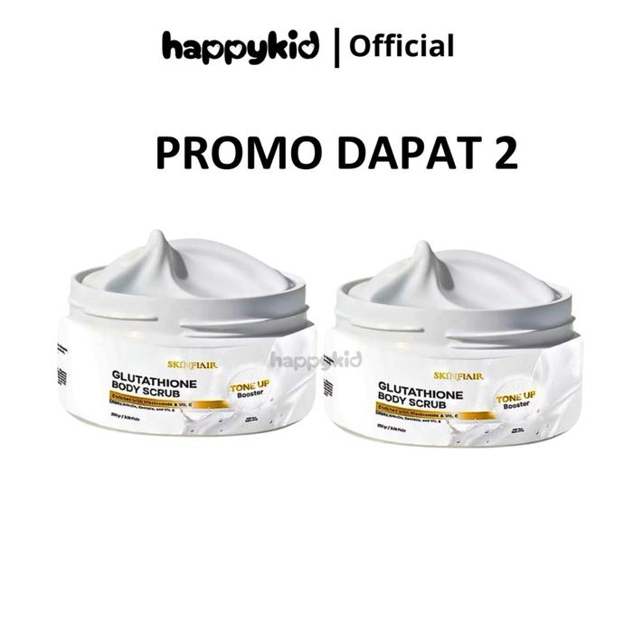 Promo [PROMO DAPAT 2] SKINFLAIR Glutathione Body Scrub Tone Up Booster  250gr - Kab. Nganjuk - Happykid.id
