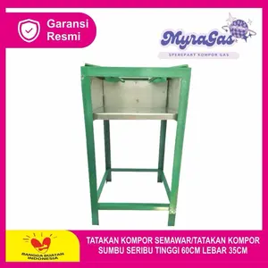 Rangka Kompor Semawar Tingi 60 cm Lebar 35 Cm Besi Siku