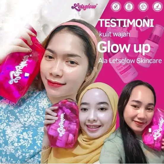 LET'S GLOW BEAUTY PAKET PERAWATAN WAJAH 1