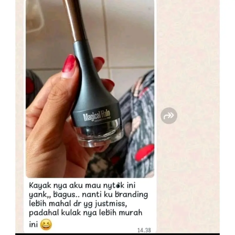 Celak Gel Waterproof - celak anti luntur - celak hitam ready 4