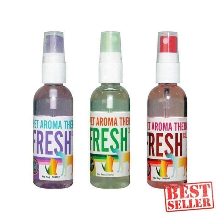 cologne fresh essential parfum kucing dan anjing - Hijau 0
