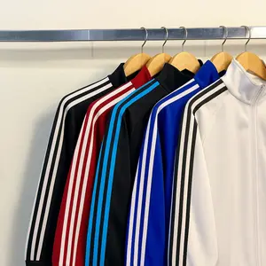 Jaket Tracktop Sadidas Sablon Reflective Menyala Jaket Polyester Lotto Training Unisex Pria Wanita