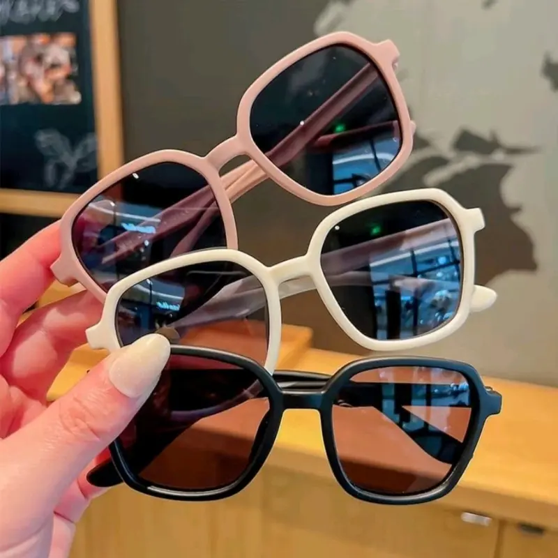 Kacamata Hitam Anak New Trendy / Fashion Anak Laki Wanita Kacamata Hitam Anak Kecil 3