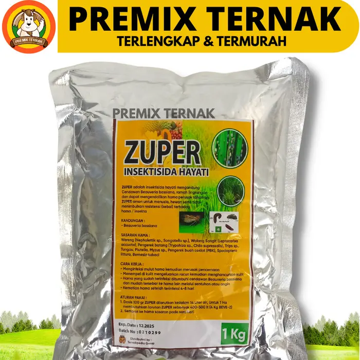 Zuper Bubuk 1 Kg  - Insektisida Organik - Insektisida Hayati Terbaru