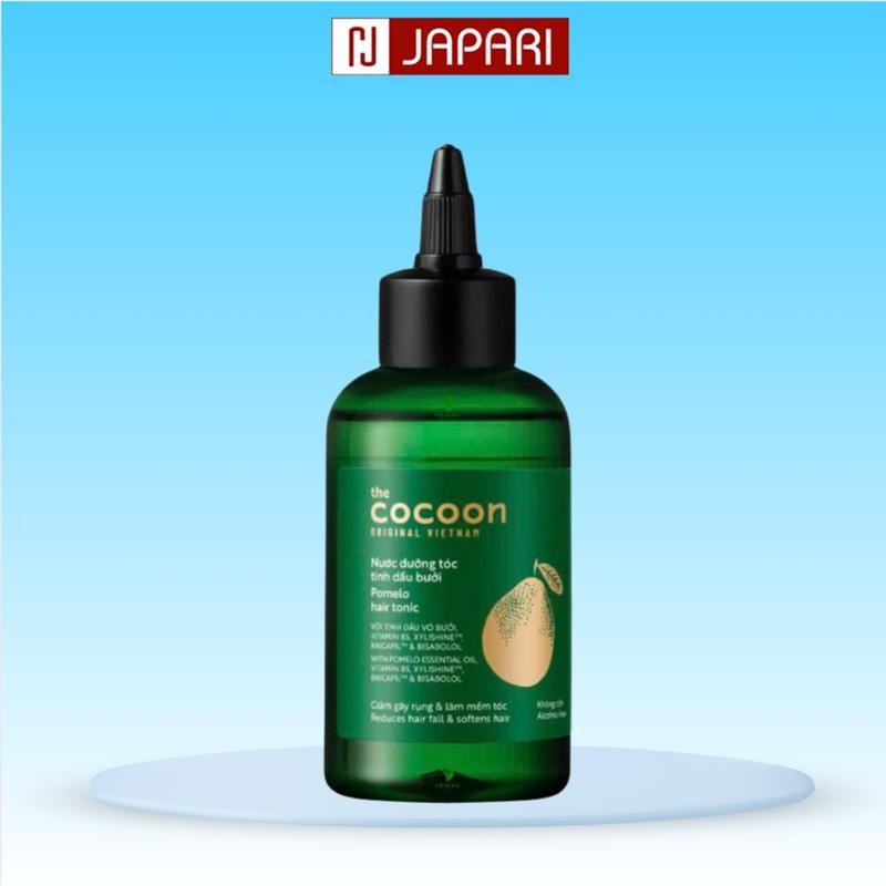 Nước Dưỡng Tóc Tinh Dầu Bưởi Cocoon 140ml Xịt Bưởi Cấp Ẩm Cho Da Đầu - Japari