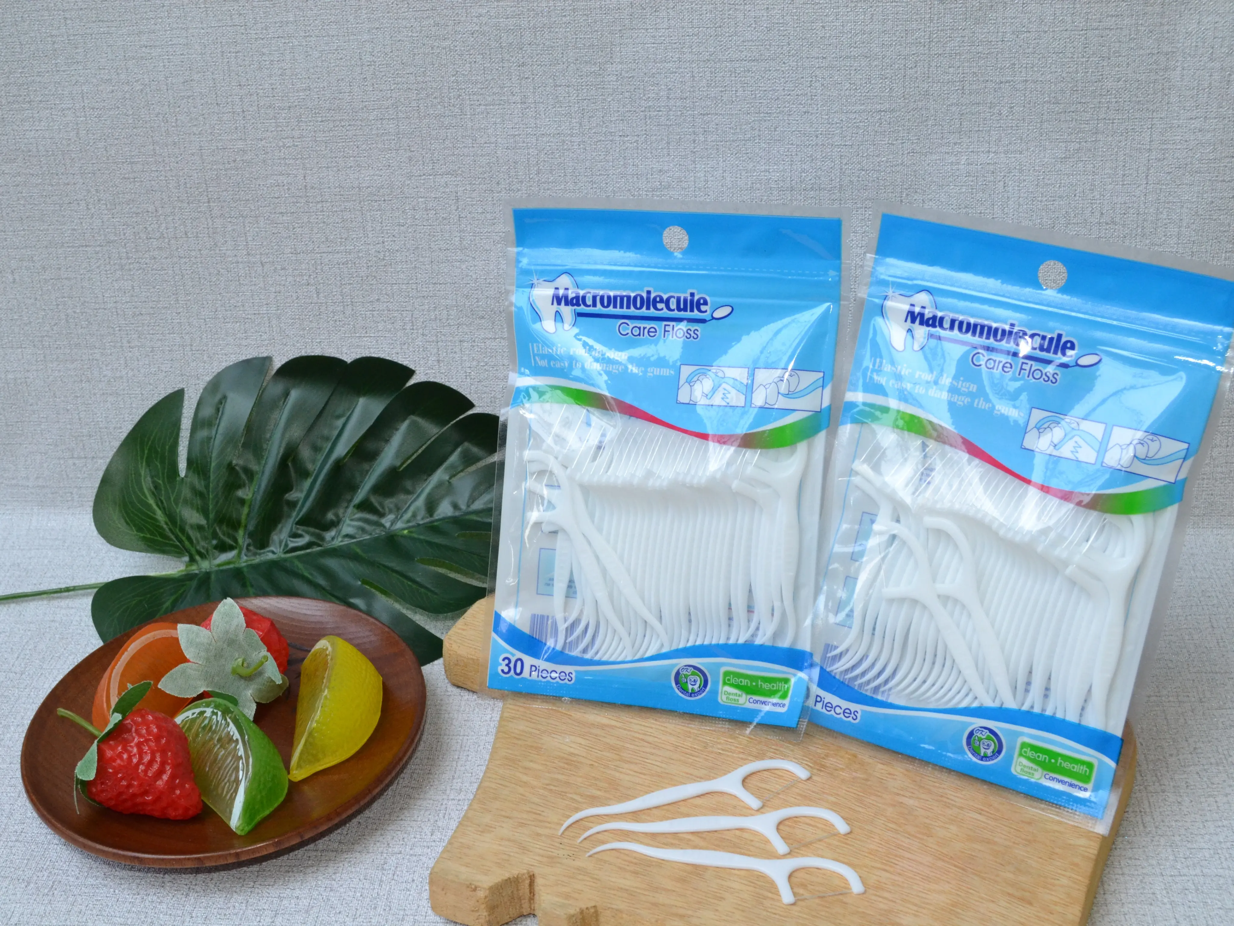 Benang Plastik Dental Floss Tusuk Gigi 2 Sisi Higienis Quality untuk Mulut Sehat Pembersihan Gusi