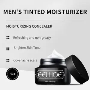 EELHOE Krim Concealer Pelembab Pria Kulit Halus Jernih Memutihkan Secara Alami untuk Pemula Sangat Mudah Digunakan