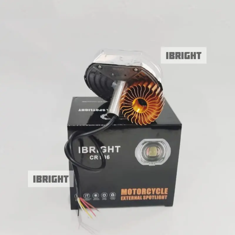 IBRIGHT CR936 - Projie Biled Cut Off 4.5inc Black & Silver Series 5