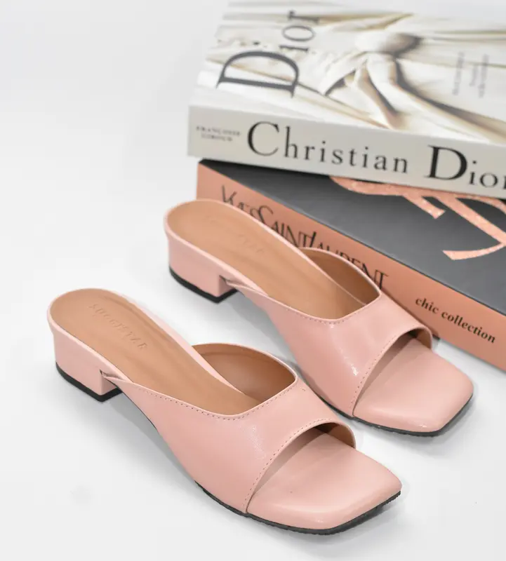 Sandal heels wanita / sandal trendy wanita tinggi 3cm/ Kf 001 Shoes selop  wanita Sendal 5