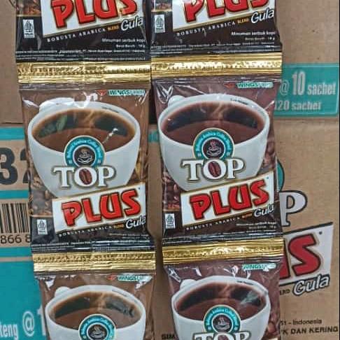 40 sachet kopi plus gula top plus mantap - Shop | Tokopedia