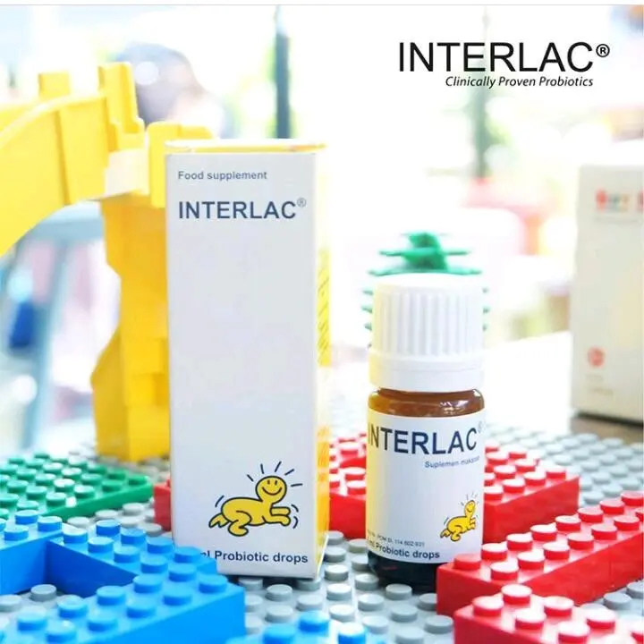 Interlac Oil  Drops Probiotik Bayi Untuk Pelancar Pencernaan 2