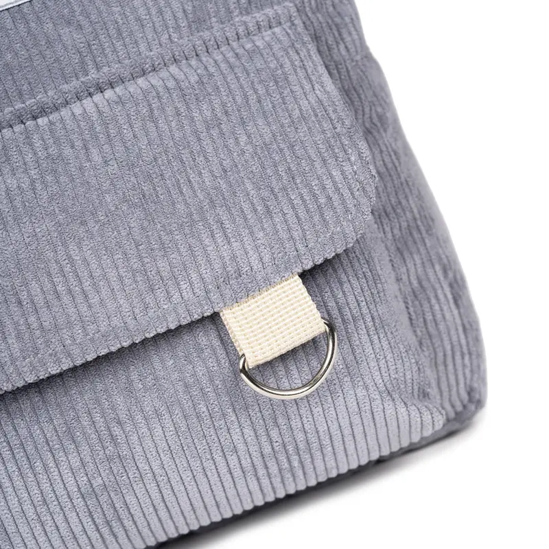 DEVIVOR Tas Ransel Mini Corduroy Wanita Backpack Model Terbaru Bahan Berkualitas Desain Menarik Cocok Untuk Berbagai Kegiatan 5