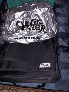 Product Review of Tas Ransel Sekolah Pria Wanita Waterproof Unisex Tas Ransel Cowok Cewek Waterproof Tas Sekolah Sma Tas Kuliah Tas Distro Pria Ransel Waterproof 088 Backpack Hitam Kanvas from S**s 3