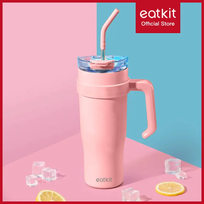 Eatkit Tumbler Stainless Steel 1200ml Mug Tahan Panas Dingin Portable BPA FREE Vacuum 0