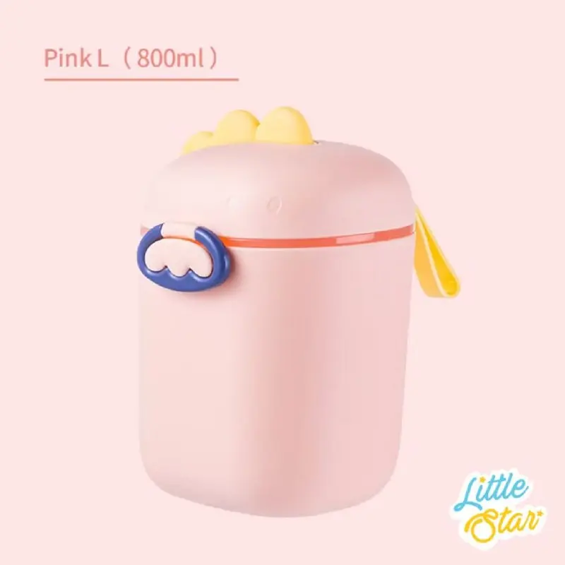 Food Box Kotak susu Dino 800ml / KOTAK PENYIMPANAN SUSU DINOSAURUS PRAKTIS Susu Bubuk Bayi
