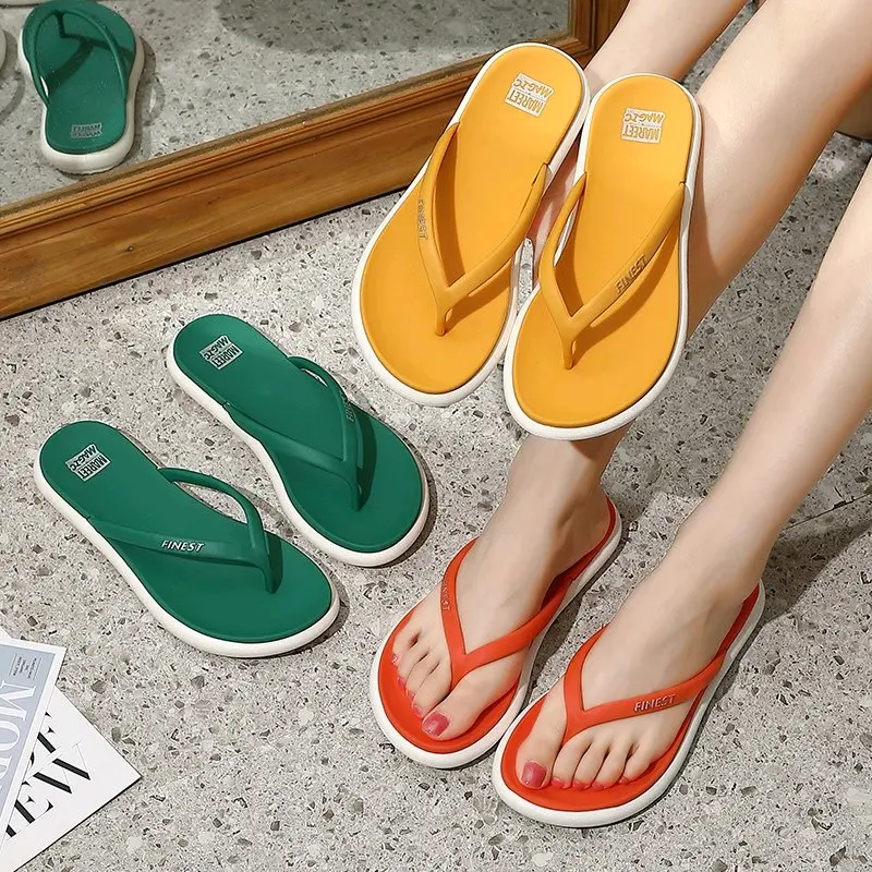 Sandal Jepit Wanita Terbaru - Sandal Jepit Fashion Wanita Bahan Spon Ringan