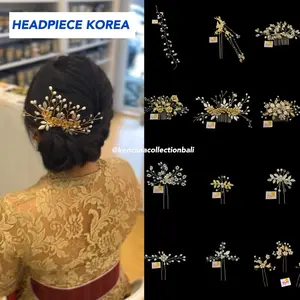 Headpiece Korea/Hiasan Mutiara Cocok untuk Wisuda dan Pernikahan - Wanita, Hairdo