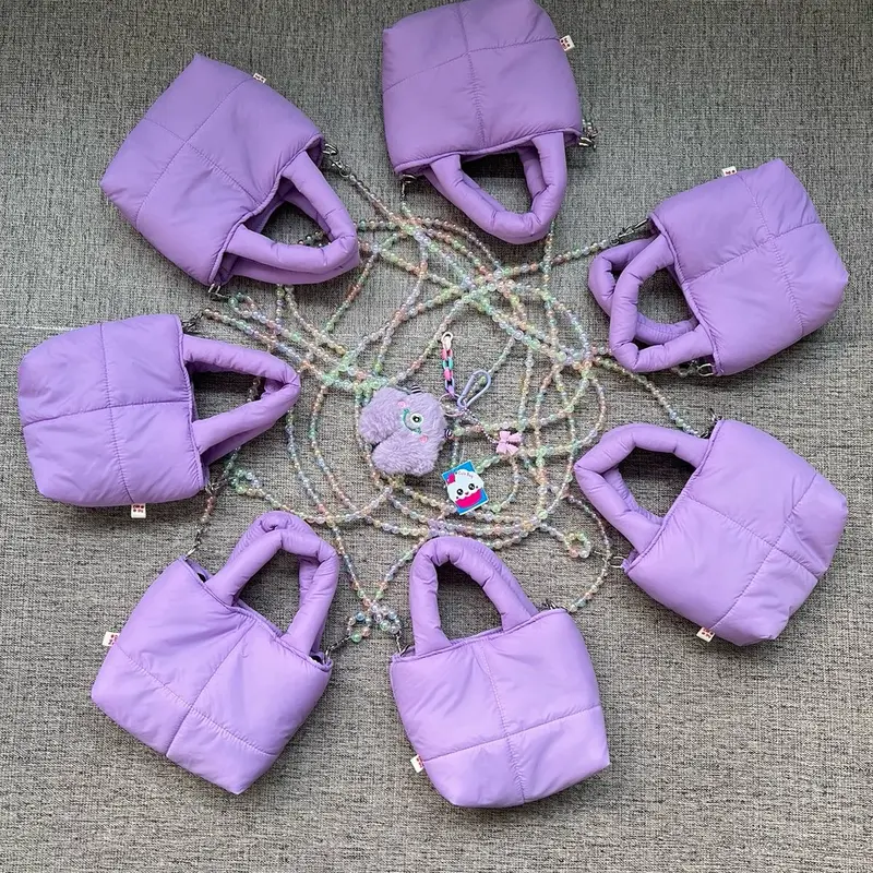 Puffy bag mini tas slempang wanita 7