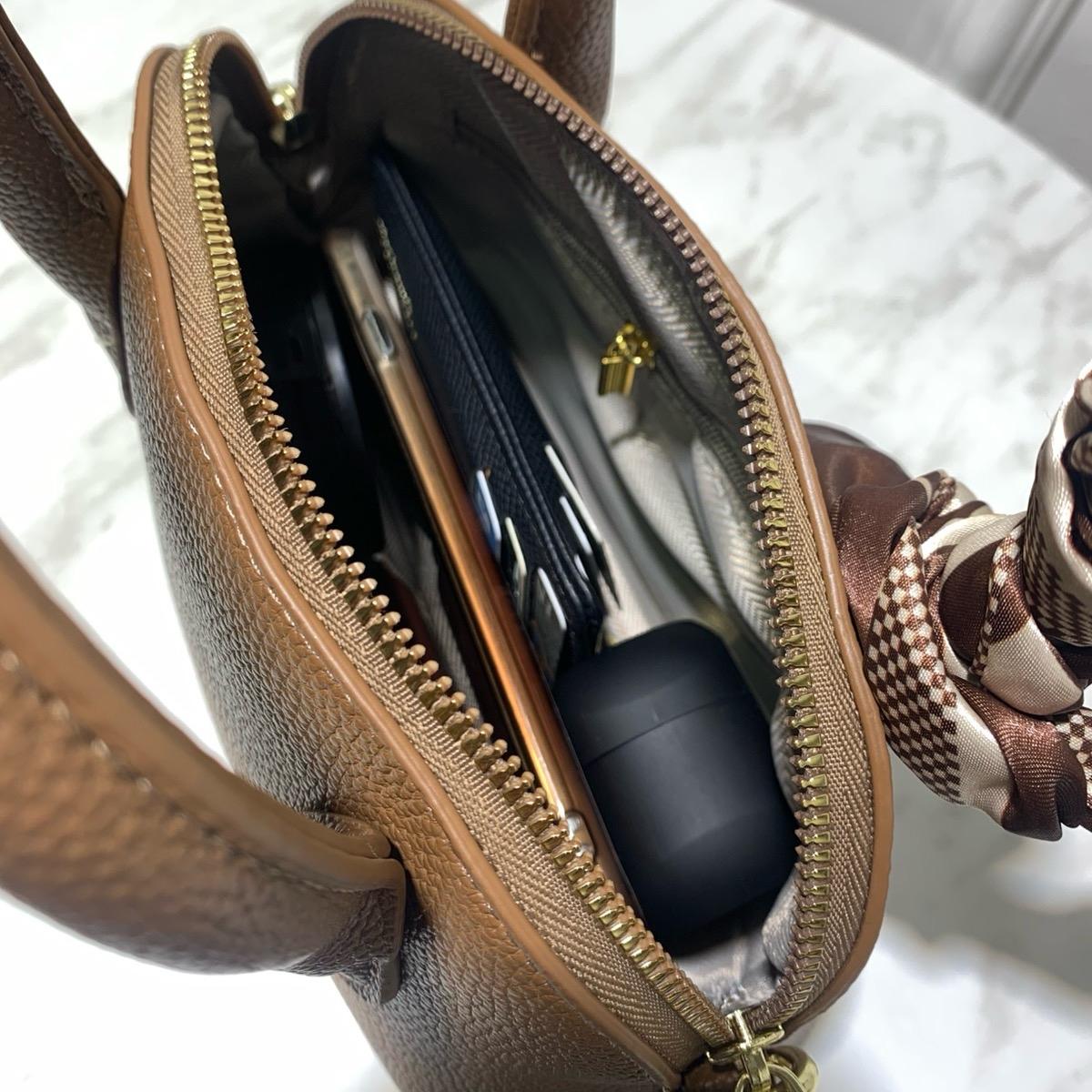 TOMHER Hanni Alma Bag - (BONUS SCARF) Tas Selempang Tas Mini Tas Wanita Tas Kuliah Tas Kerja Tas Kantor