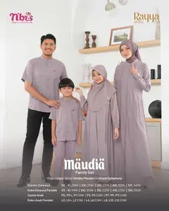 MAUDIA LILAC RAYYA SERIES 2026 SARIMBIT NIBRAS