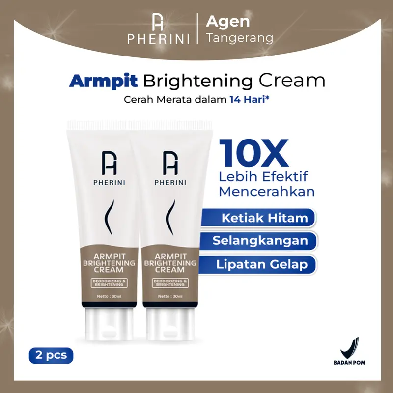 PHERINI Underarm Armpit Brightening Cream 30g cream ketiak 4