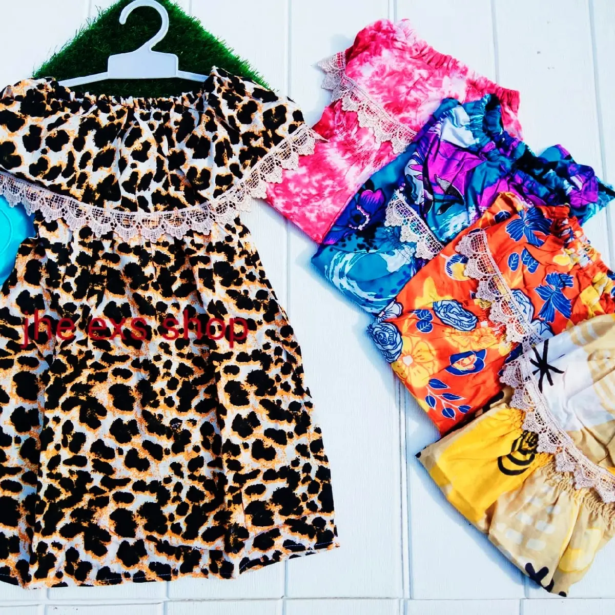 dress sabrina anak 2-4Tahun