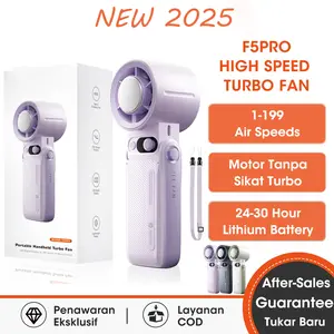 COD  Kipas Angin Portable Mini Dapat Dilipat Kipas Kencang Strong Wind 199 Gear Wind Speed Kipas Angin Turbo Fan Digital Display Adjustable Kipas Tangan High-Speed Kipas Portabel Untuk Olahraga Luar Ruangan Dan Pendinginan Cepat