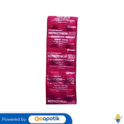 Gambar MEPROTHION 250 STRIP 10 TABLET dari Apotek Cemerlang by GoApotik Kota Bandung Tokopedia