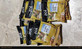 Product Review of [14 SACHET] ZOI GOLDEN MILK Susu Herbal Susu Sehat Susu Kambing, Jahe dan Kunyit - Susu Kambing Etawa Jahe merah Minuman Dairy Susu tulang from o**a 1