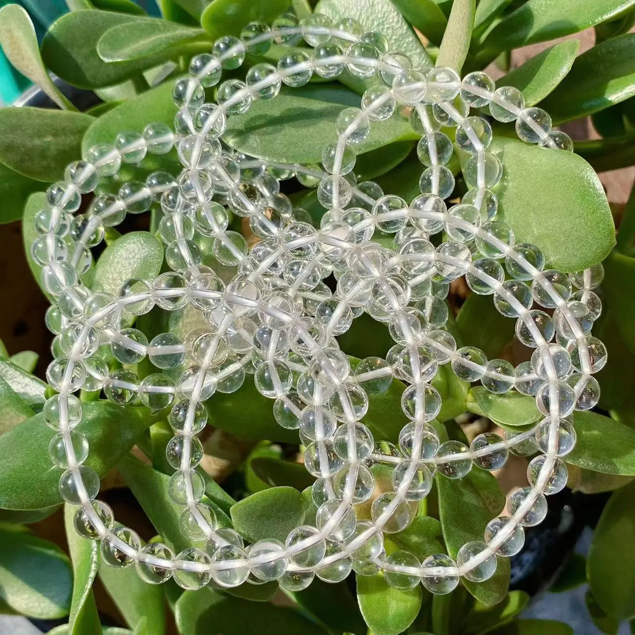 Clear Quartz Natural Crystal Bracelets 10 pieces