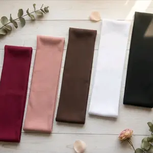 ( BISA COD)Head band) Solid Hair Bandana Sport Hairband/Bandana Korean Stayle.Aksesoris Wanita