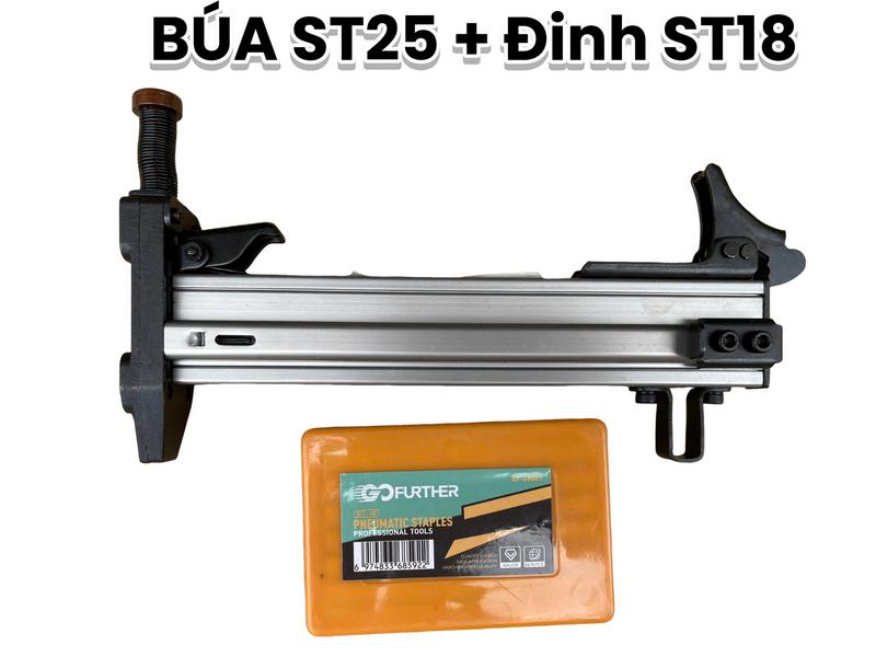 Dụng cụ hỗ trợ đóng đinh bê tông tự động ST18C - ST25 Búa đóng đinh tiện lợi cho kỹ thuật